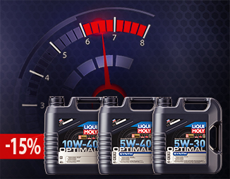 Оптимальна олива для вашого двигуна: серія LIQUI MOLY OPTIMAL зі знижкою 15%