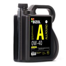 Синтетическое моторное масло -  BIZOL Allround 0W-40 4л