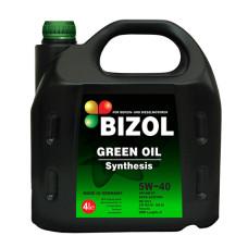 Синтетическое моторное масло -  BIZOL GREEN OIL SYNTHESIS 5W-40 4л