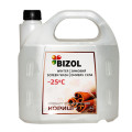 Зимовий омивач, аромат Цейлонської Кориці - BIZOL WINTER SCREEN WASH -25C, 4Л