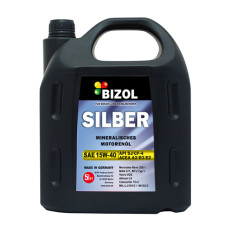 Мінеральна моторна олива -  BIZOL SILBER 15W-40 5л