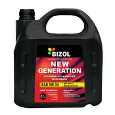Синтетическое моторное масло -  BIZOL New Generation 5W-30 4л
