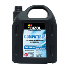 Синтетична моторна олива -  BIZOL Compatible SAE 5W-30 5л
