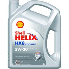 Синтетическое моторное масло Shell Helix HX8 5w/30 4л 