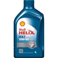 Полусинтетическое моторное масло Shell Helix HX7 10w/40 1л 